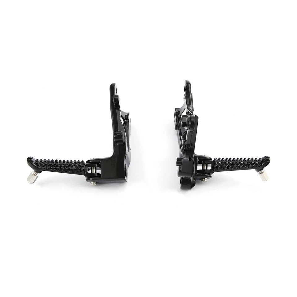 Front Footrest Foot Pegs Bracket Fit For Yamaha YZF R1 2009-2014 2013 2012 2011 - Image 4 of 4