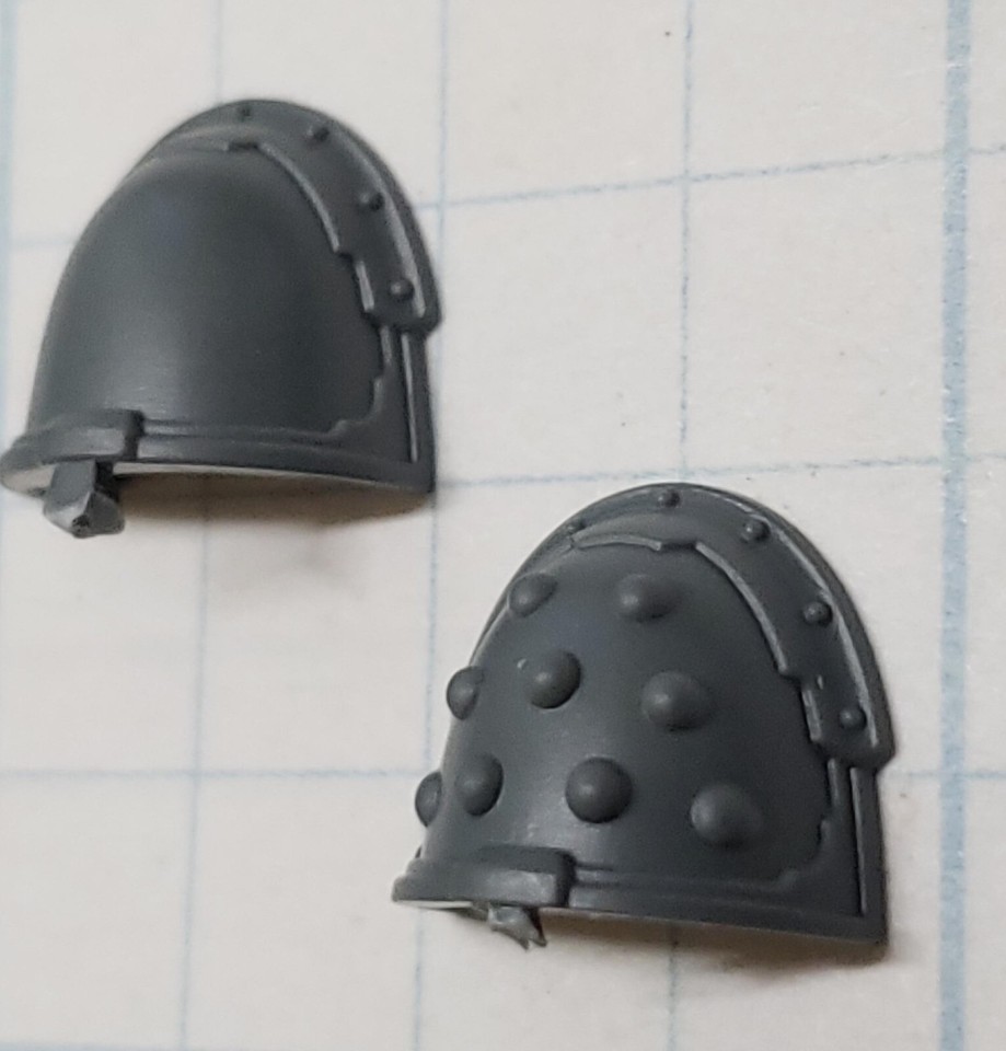 Lotto Di Bits Space Marine Mark VI Per Warhammer 30K/40K - Foto 2
