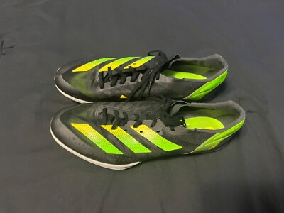 *RARE* Size 11 - adidas Adizero Prime SP 2.0 Black Solar Green (Olympic Spikes!)