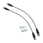 ATI EXTENDED BRAIDED BRAKE LINES - REAR - FITS TOYOTA N70/N80 HILUX ABS KUN26