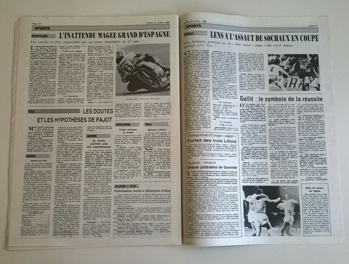 NORD ECLAIR du 25/04/1988 - Election présidentielle : 1er tour - Etat Collector - Photo 11/12