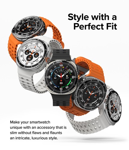 Ringke Bezel Styling & Glass for Galaxy Watch Ultra 47mm Adhesive Frame Cover - 第 39/83 張圖片