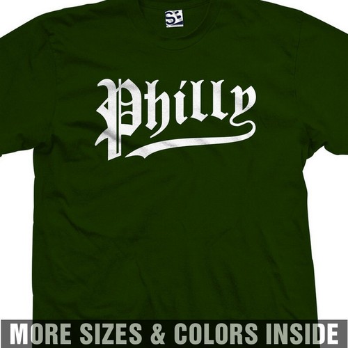 Philly 76er Shirt | Old English Jersey Style Philadelphia 215 Tee & Men - 第 13/34 張圖片