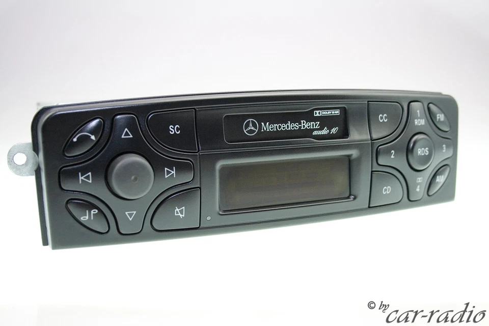 Original Mercedes Audio 10 BE6011 Kassette Becker Autoradio mit CD-Wechsler Set - Bild 2 von 4