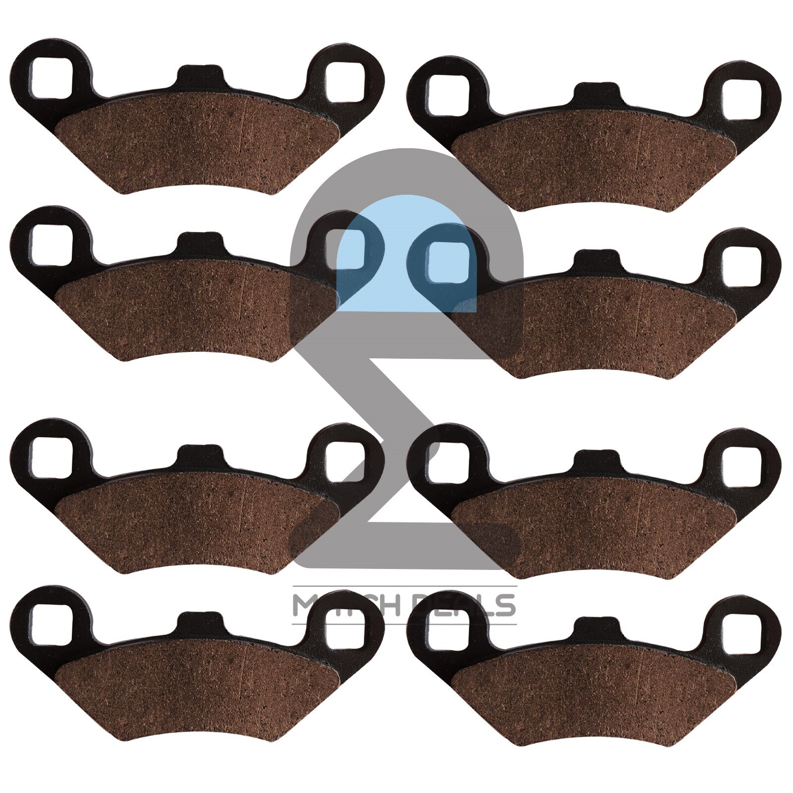 Front Rear Brake Pads For Polaris Trail Boss 250 1993 1994 1995 1996 97 98 1999 - Foto 3
