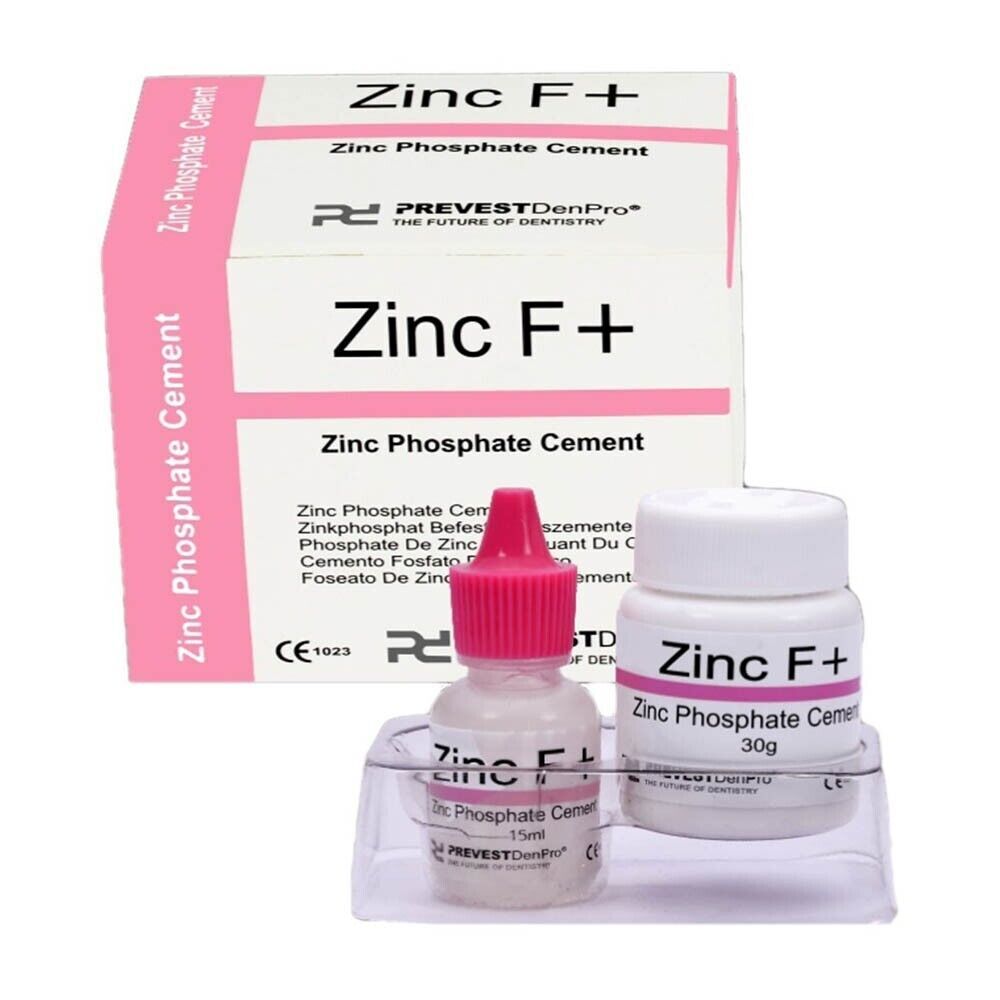 PERMANENT TOOTH FILLING DENTAL CEMENT KIT Zinc Polycarboxylate Cement