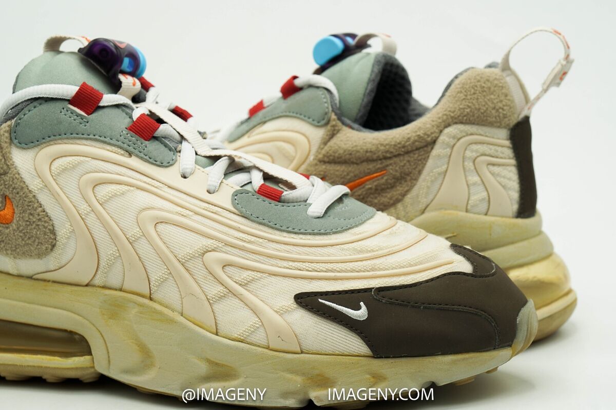 NIKE AIR MAX 270 USED SIZE 11 CACTUS JACK TRAIL LIGHT CREAM NIKE AIR MAX 270 USED SIZE 11 CACTUS JACK TRAIL LIGHT CREAM