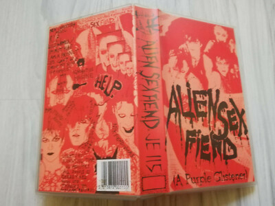 Alien Sex Fiend  auf VHS ''A Purple Glistener ''  1983 Live Original RAR