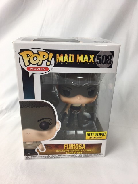 Funko Pop Mad Max Fury Road Furiosa 508 Hot Topic Exclusive | eBay