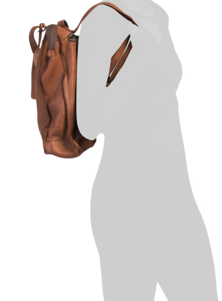 トンクリ☆パパラ2☆ブラウン NWT HARBOUR 2ND LARGE LEATHER CONVERTIBLE BACKPACK TOTE COGNAC | eBay