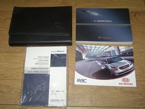 KIA CARENS OWNERS MANUAL HANDBOOK PACK 2006 - 2013 FREE UK POSTAGE | eBay