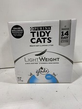 Purina Tidy Cats LightWeight Cat Litter Glade Formula, Glade Clear Springs-17 lb