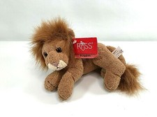 Russ Luv Pets Ruggles Brown Lion Stuffed Animal Plush Bean Bag 21844