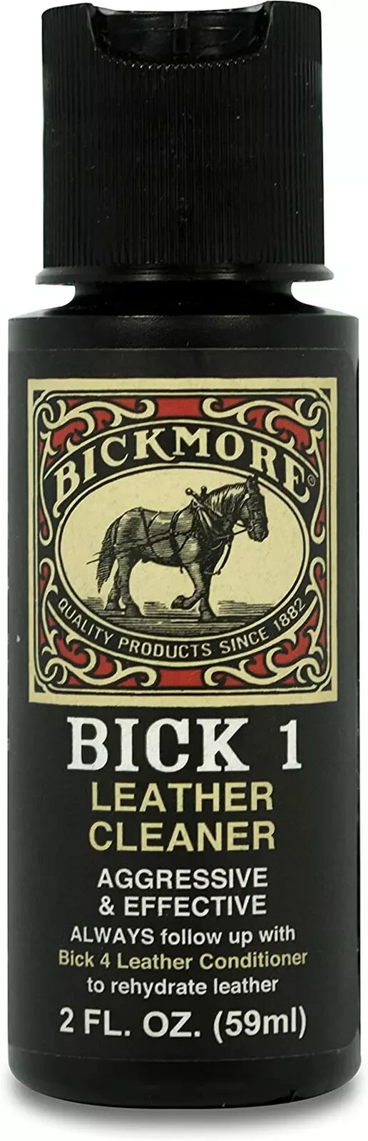 Bickmore Bick 1 Leather Cleaner 2 oz - Clean Dirt Oil Sweat Salt and Water St...