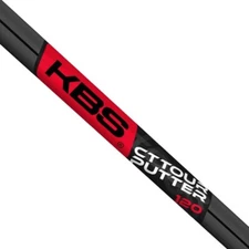 KBS CT Tour Putter Shaft Black Gloss Finish Double Bend .370 38" 124g NEW