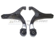 FRONT SUSPENSION 2 LOWER WISHBONE ARMS & BUSHES LH + RH FOR KIA RIO 2005-2011