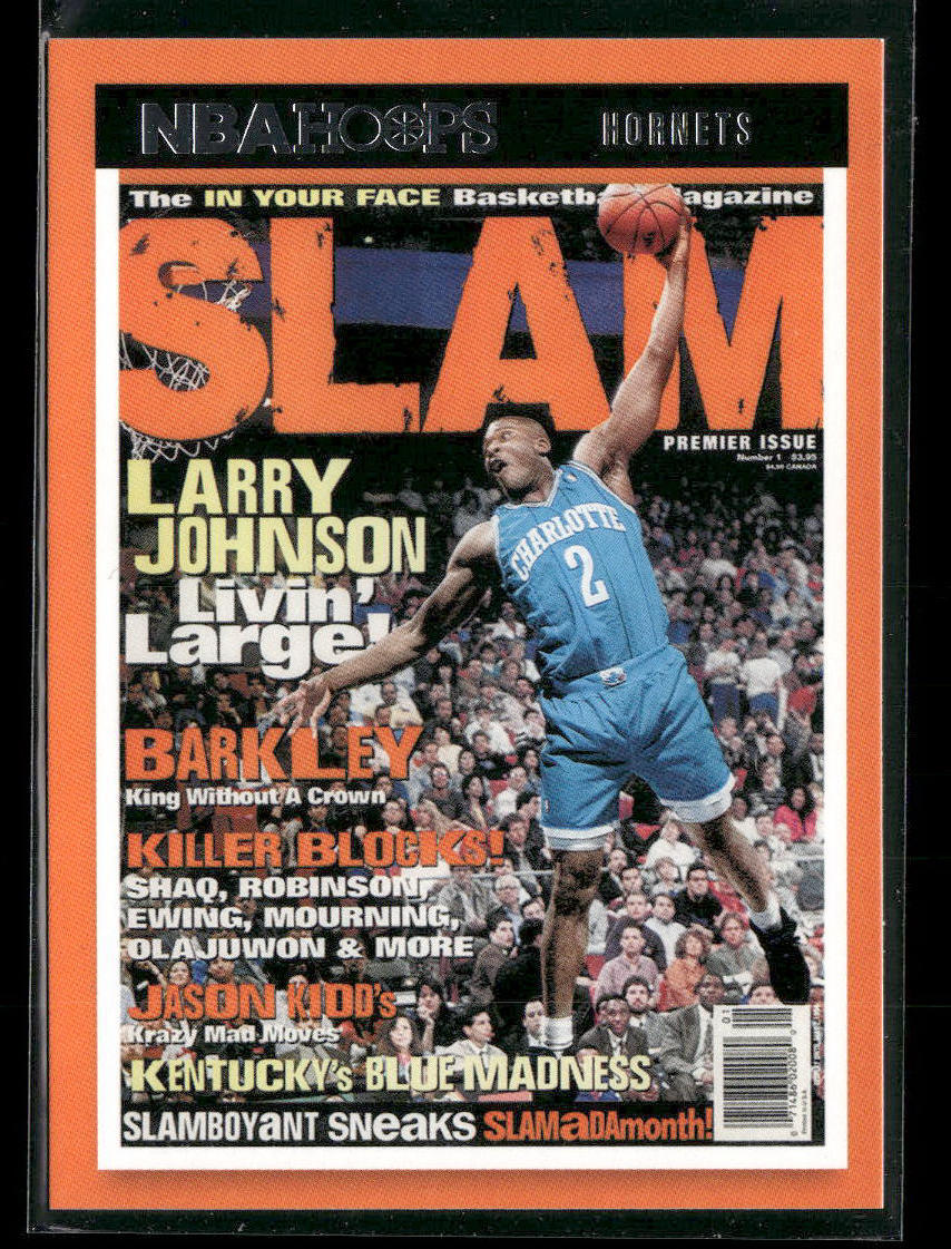 2021-22 Hoops #SLAM 1 Larry Johnson Slam