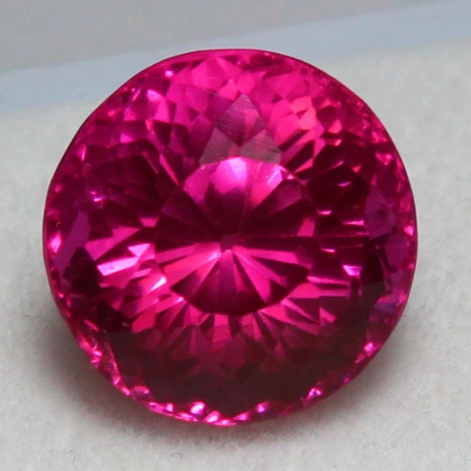 Natural 6.00 Ct Certified Utah Red Beryl Bixbite Unheated Gemstones 10x10 mm - Image 2 of 4
