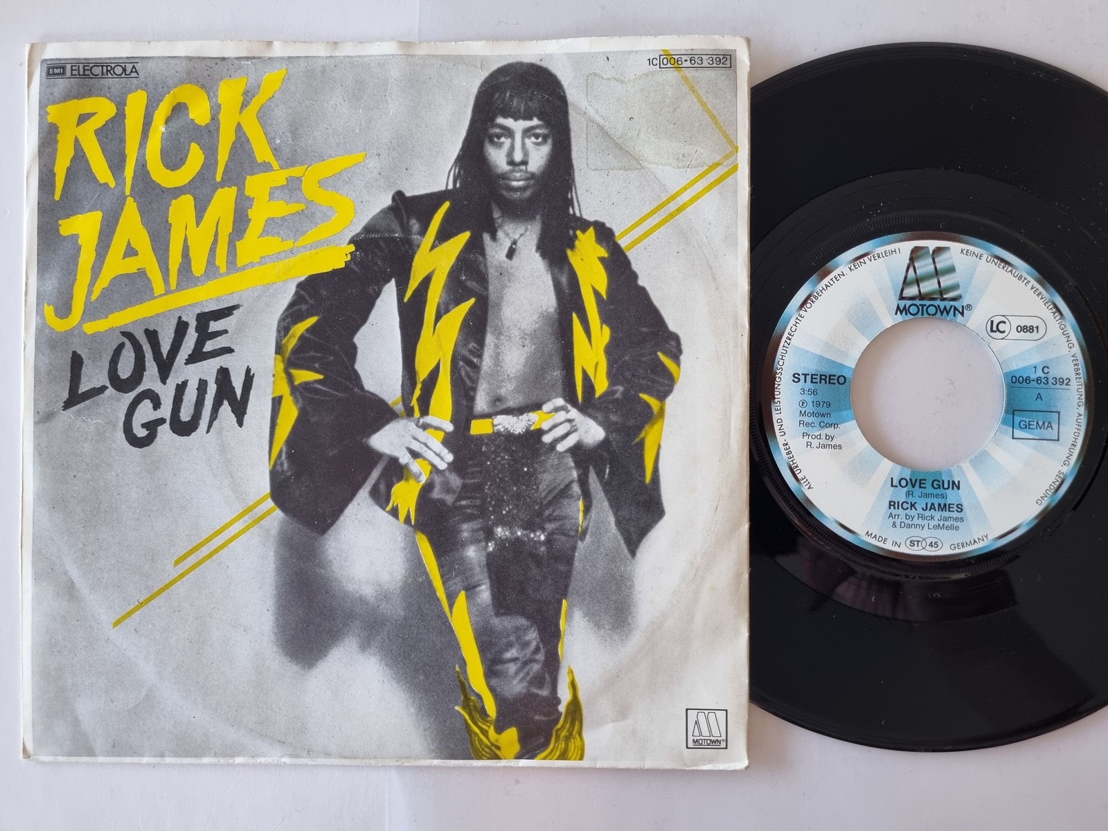 Rick James - Love Gun / Stormy Love 7'' Vinyl Germany