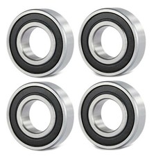 608 2RS High Quality Ball Bearing/ 4 Pcs - Rubber Shields SkateBoard - 8 22 7mm