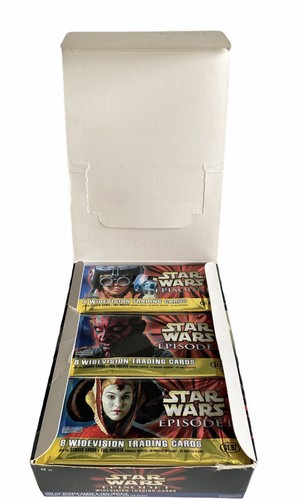 Star Wars Episode 1 Widevision Trading Cards 36 Packs - Picture 3 of 3