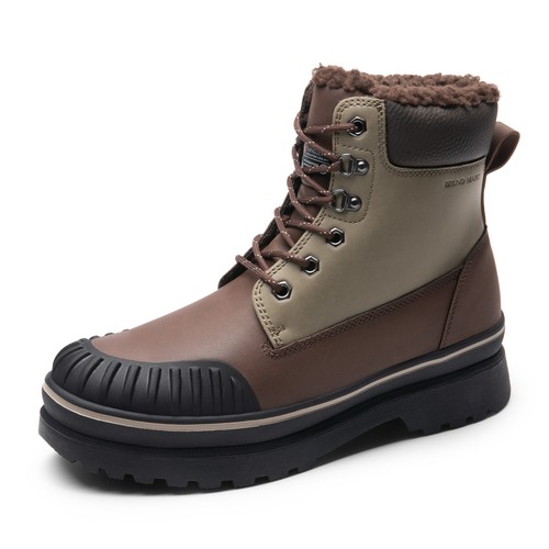 Men's Snow Winter Insulated Waterproof Outdoor Boots Reliable Grip Shoes - Picture 15 of 20