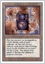 Armageddon Clock x3 NM-VLP Magic the Gathering MTG Revised Edition # 234