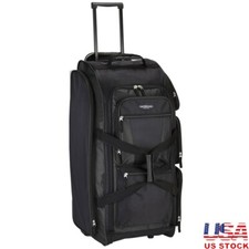 30 Rolling Upright Duffel Multi-Pocketed Luggage W/ Telescopic Handle  Wheels
