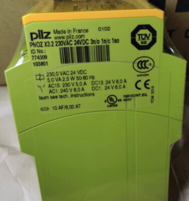 NEW PILZ PNOZ X3.2 774309 UPS Shipping