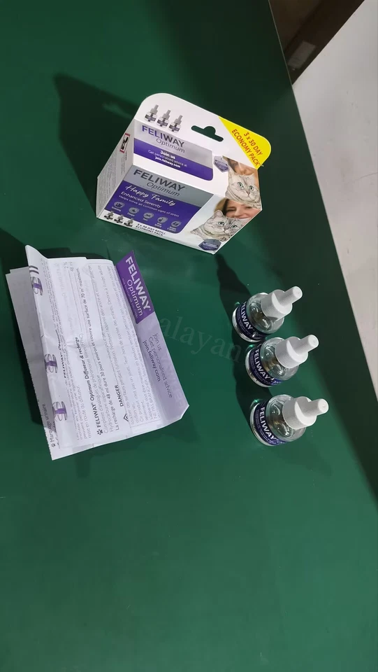 FELIWAY Optimum/Classic/Friends 3 x 30 Day Refill 48ml Value Pack Cat Calming - image 3 of 4
