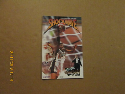 WNBA Detroit Shock Vintage Defunct Circa 2000 Team Logo Basketball
