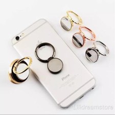 LiliDreamStore Universal Cell Phone Tablet Ring Stand Holder Grip - MIRROR