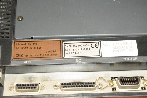 Pilz Pitouch-EL 470 Panel 376050 - Picture 10 of 10