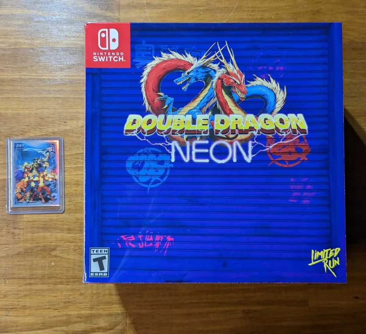 DOUBLE DRAGON NEON Brand New NINTENDO SWITCH Game Limited Run