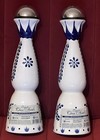 2 CLASE AZUL REPOSADO TEQUILA CERAMIC BOTTLES WITH TOP  750.mL  COLLECTION EMPTY — photo 2
