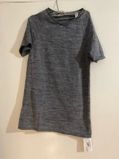 NWT Women's Seamless Short Sleeve Base Layer grey different sizes