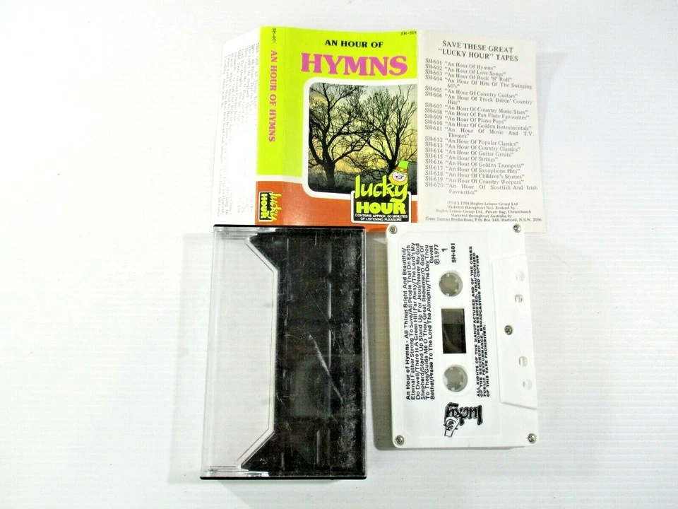 An Hour of Hymns Lucky Hour Cassette Tape 1984 Hughes Leisure Group Tested - Image 3 of 4