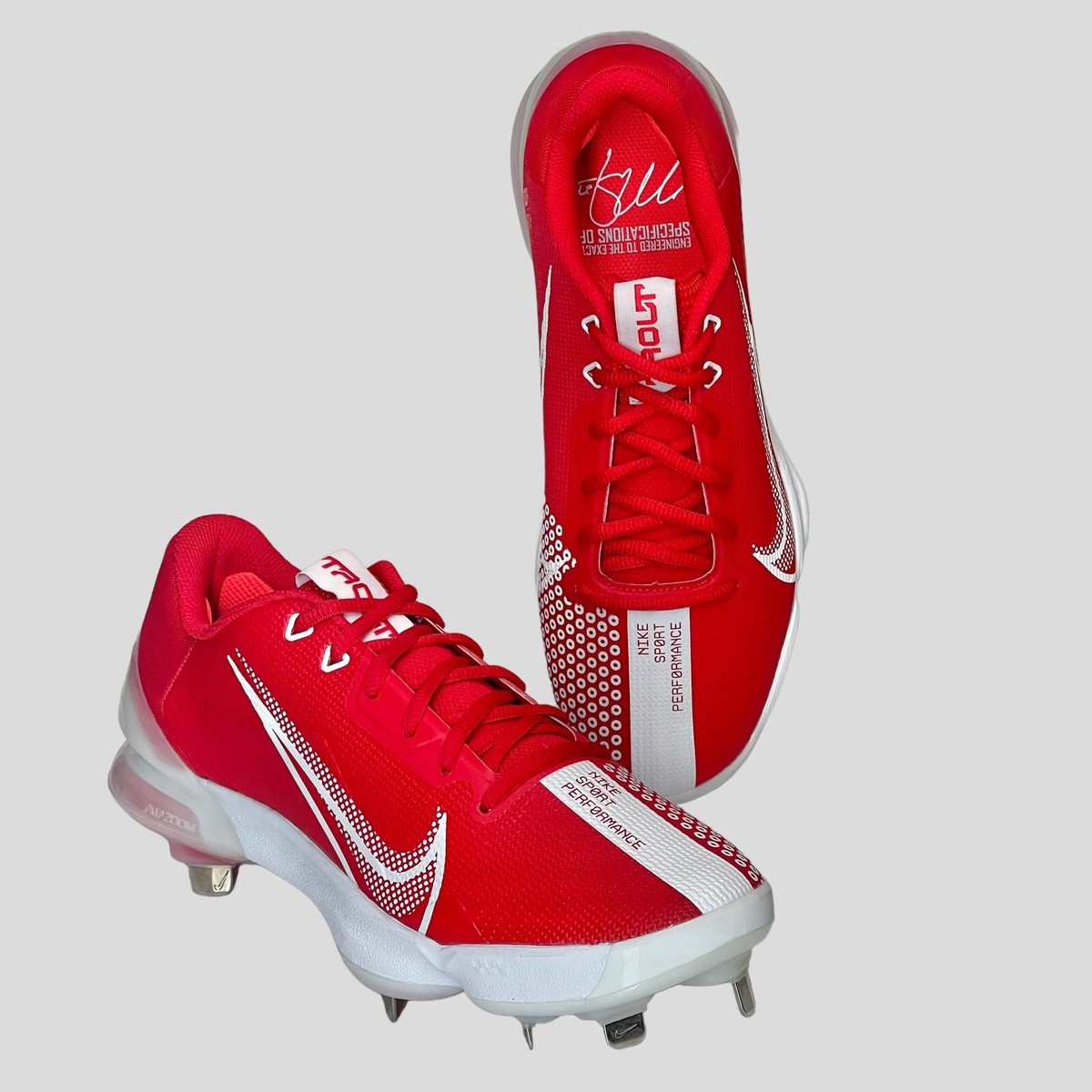 NIKE MENS FORCE ZOOM TROUT 7 PRO METAL BASEBALL CLEATS  display picture 2