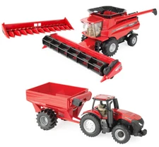 Ertl 47357 1/32 Scale Case Ih Harvesting Playset Playset