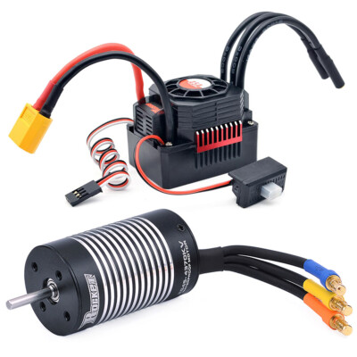 Rocket 2845 Brushless Sensorless Motor 45A Regler für 12428 1/12 RC Car Traxxas