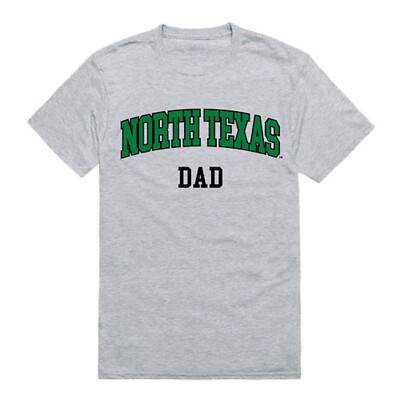 University Of North Texas Mean Green UNT Dad Father NCAA Cotton Tee T Shirt  