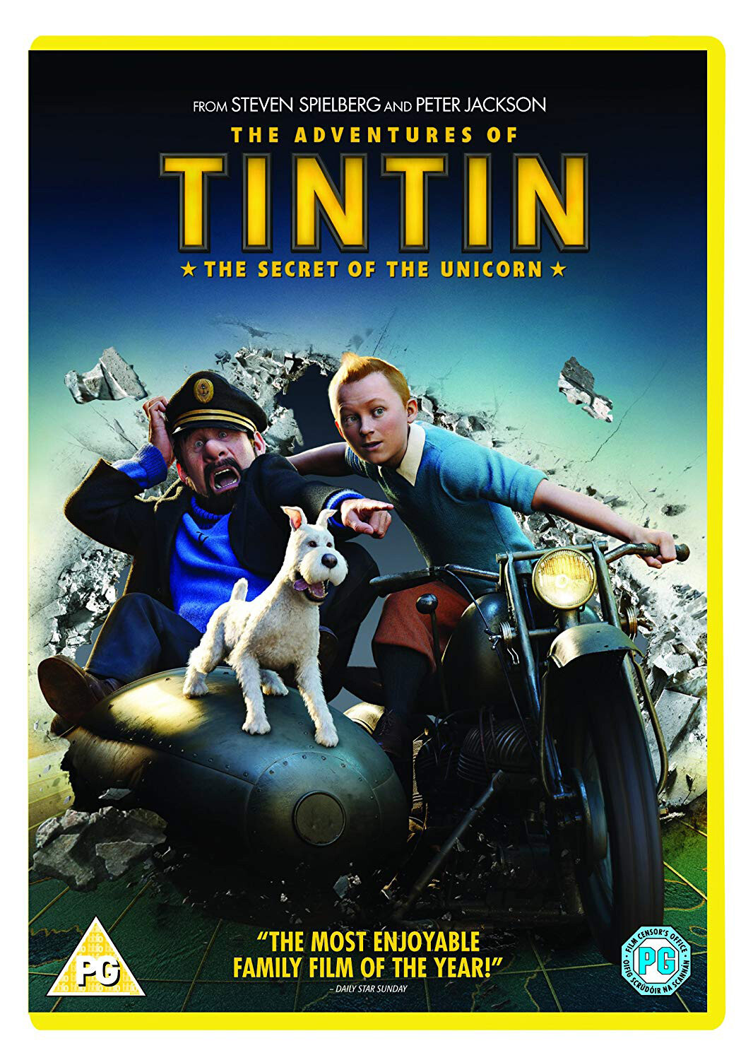 The Adventures Of Tintin : The Secret Of The Unicorn (DVD) Daniel Craig