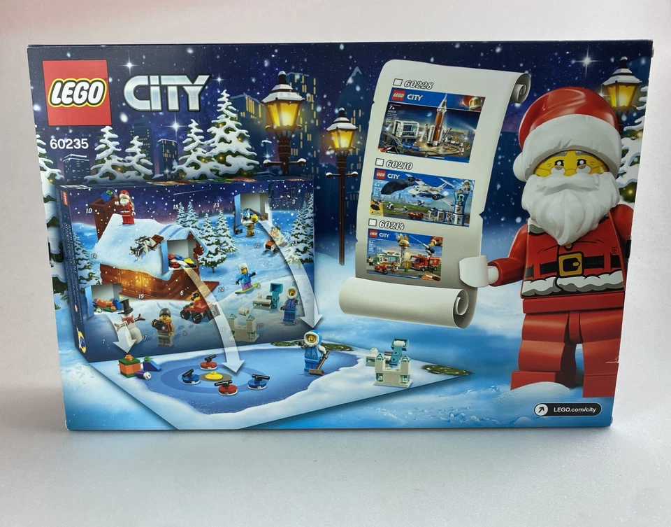 LEGO 60235 Christmas Advent Calendar NIB Factory Sealed Retired - Image 2 of 2