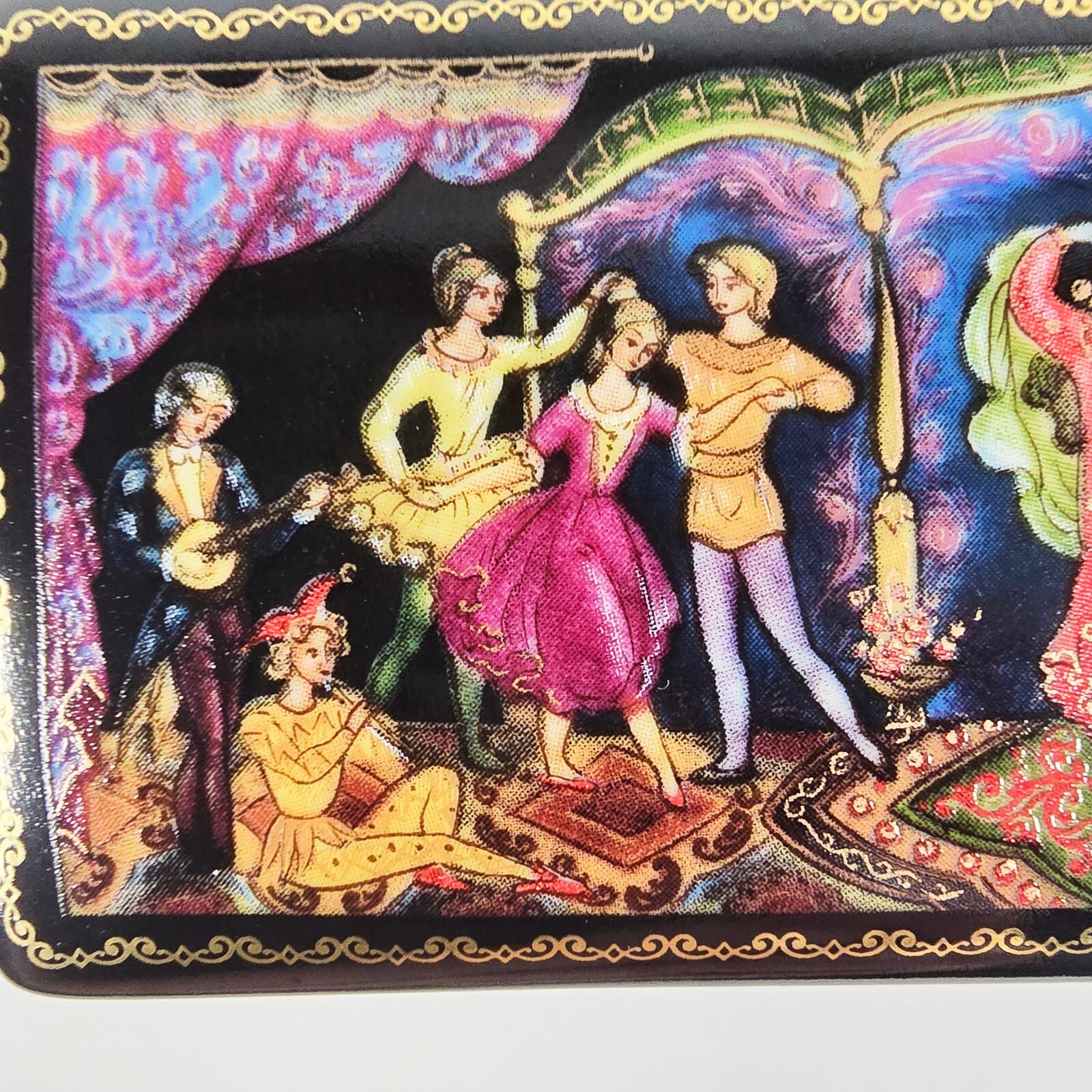 Ardleigh Elliott & Sons Nutcracker Porcelain Music Box 1991 Russian Ballet