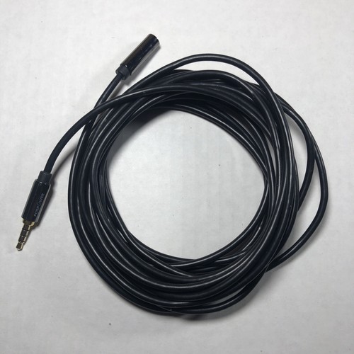 FosPower 15 Fuß 3,5 mm Stecker auf Buchse 3 Ring AUX Audio Verlängerungskabel Adapter - Bild 2 von 11