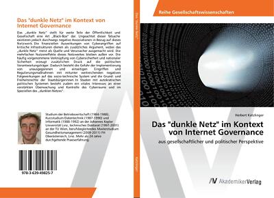 Das 'dunkle Netz' im Kontext von Internet Governance | Buch | 9783639498257