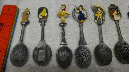 * CHOICE of ONE SPOON! - FRANKLIN MINT - PEWTER - COUNTRY STORE SPOONS - AwESoMe - Picture 2 of 3