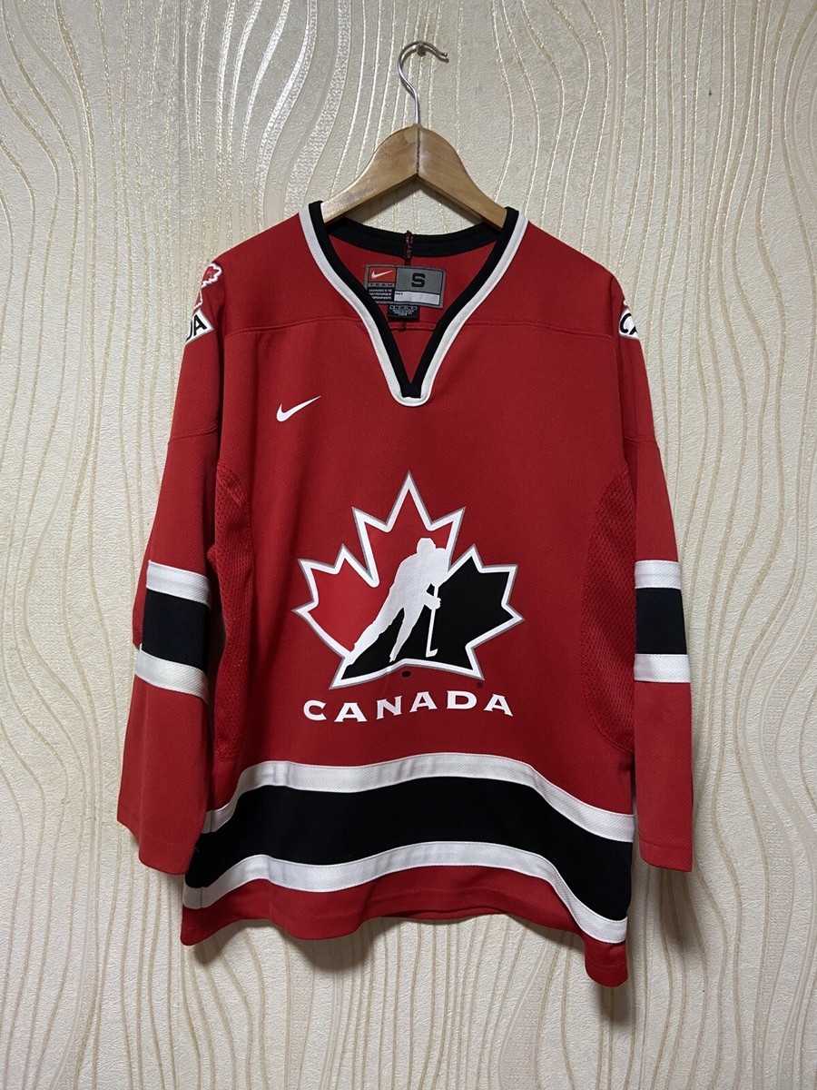 CANADA HOCKEY SHIRT JERSEY NIKE sz S MEN RED | eBay