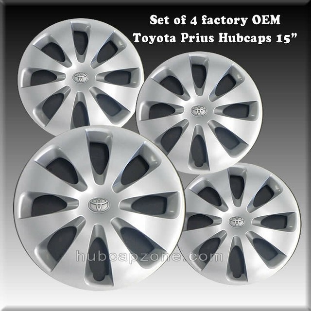 Toyota Prius C Hubcaps Wheel Covers 15" 20132014 Factory OEM 4260252540 Set 4 eBay