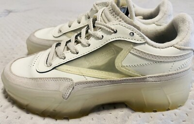 Reebok Club C x Cardi B Chalk H01012 Women Size US White